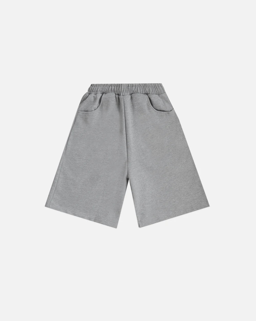 'Heather Grey' Baggy Sweat Shorts